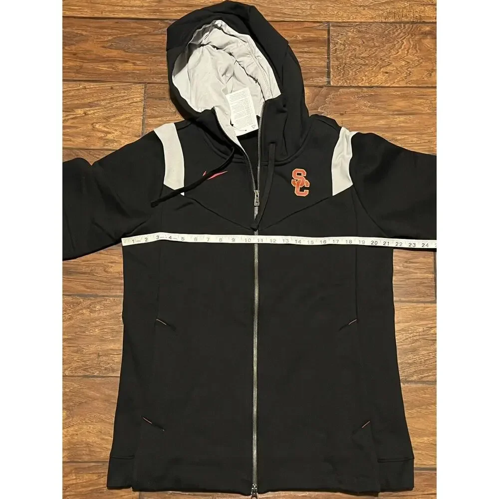 Nike USC Trojans Sideline Showout Hoodie Men’s Size L Short Sleeve Full-Zip NWT